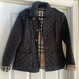 Burberry quilted jacket
